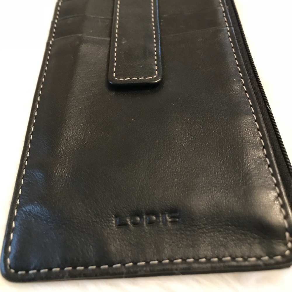 Lodis Slim Black leather credit card Wallet ❤️